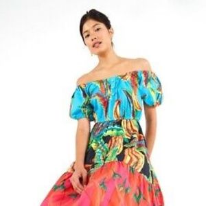 Farm Rio Layered Maxi Dress